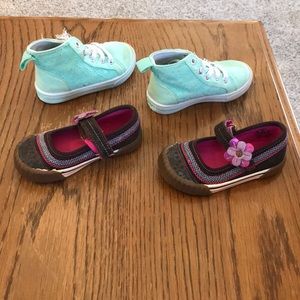 Cute toddler spring shoe bundle